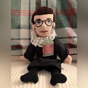 Ruth Bader Ginsburg Little Thinkers Plush Doll